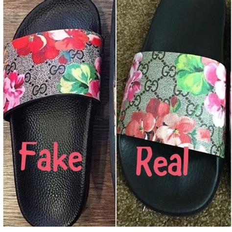 how to tell if gucci slides are fake|gucci platform slides dupe.